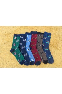 C325 CARLOMAGNO CALCETIN HOMBRE FERIA