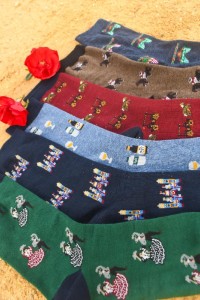 C325 CARLOMAGNO CALCETIN HOMBRE FERIA