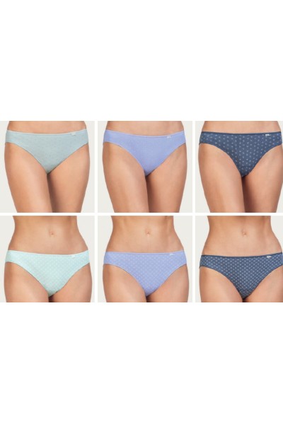 354 AVET PACK-2 BRAGA BIKINI ALGODON ESTAMPADA