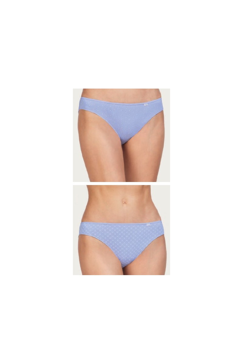 354 AVET PACK-2 BRAGA BIKINI ALGODON ESTAMPADA