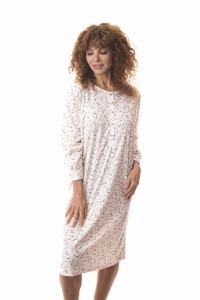 262037 FINDEL M-2XL CAMISON MUJER MANGA LARGA ESTAMPADO