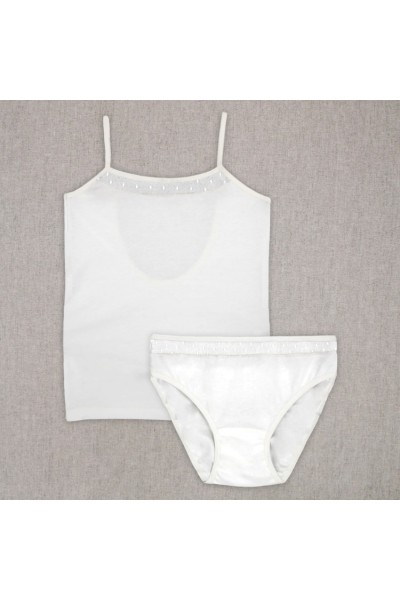 2372 RAPIFE CONJUNTO NIÑA PRIMERA COMUNION ESPALDA BAJA