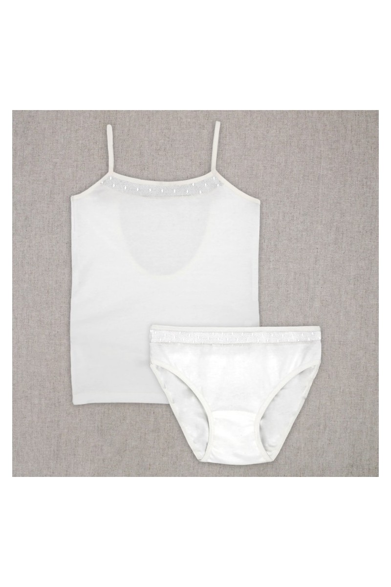 2372 RAPIFE CONJUNTO NIÑA PRIMERA COMUNION ESPALDA BAJA