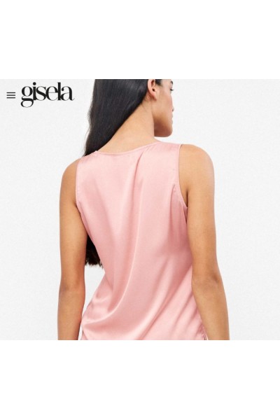 2 20390T+2 20391B GISELA PIJAMA MUJER SATEN TROPICAL