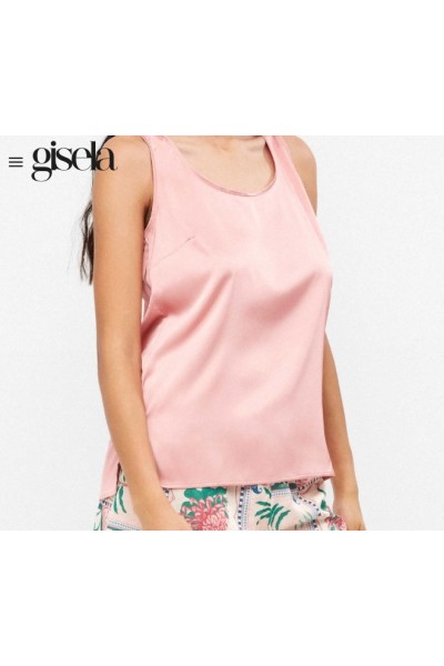 2 20390T+2 20391B GISELA PIJAMA MUJER SATEN TROPICAL