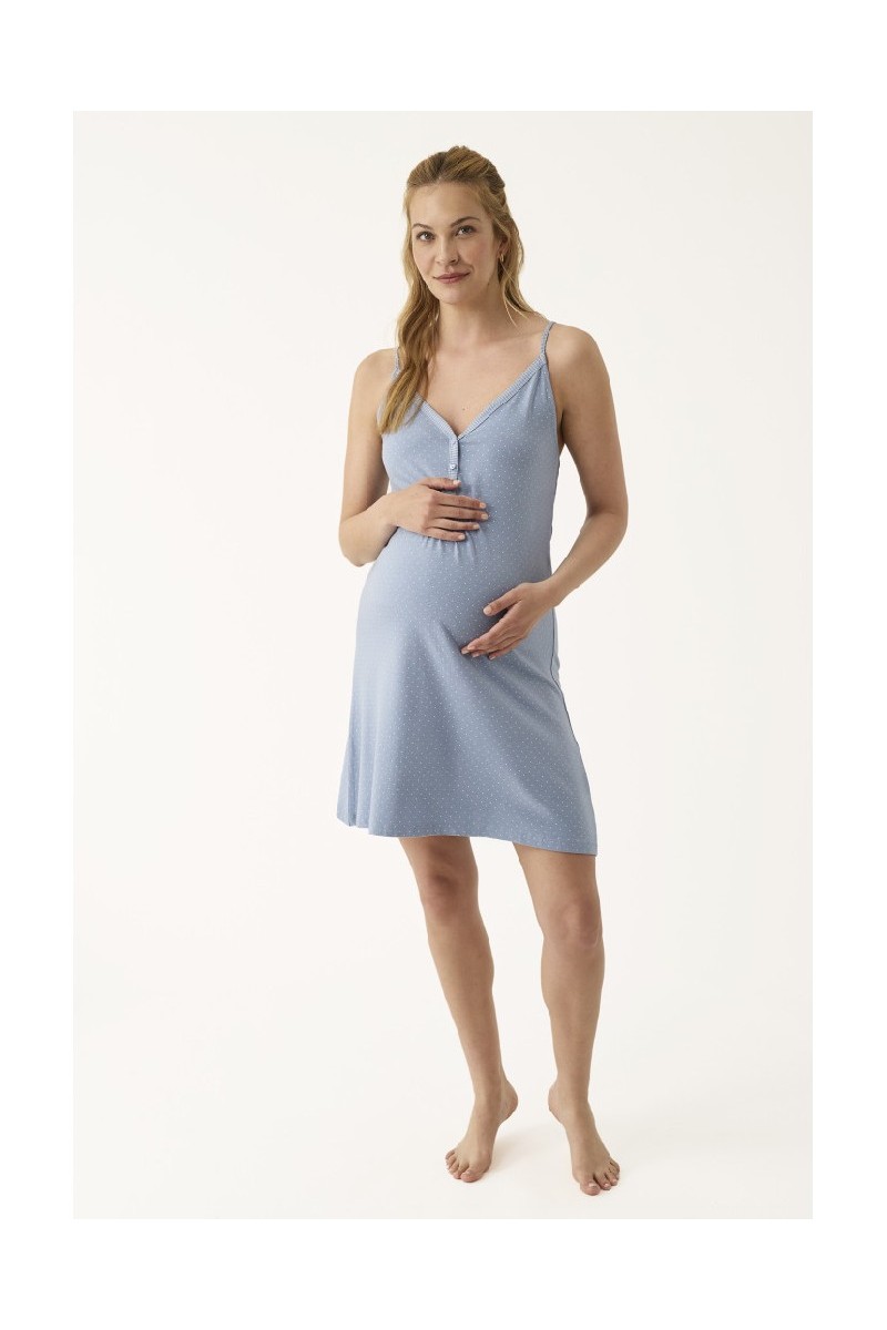 N21161 PROMISE CAMISOLA MATERNAL TIRANTES TOPITOS