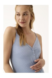 N21161 PROMISE CAMISOLA MATERNAL TIRANTES TOPITOS