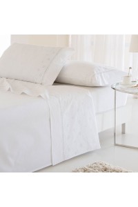 CAROLA FUNDECO 180 JUEGO SABANAS BORDADAS