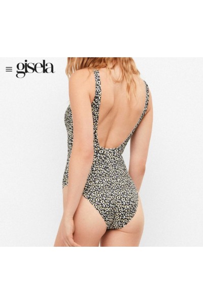 2 30434U GISELA BAÑADOR MUJER ANIMAL PRINT