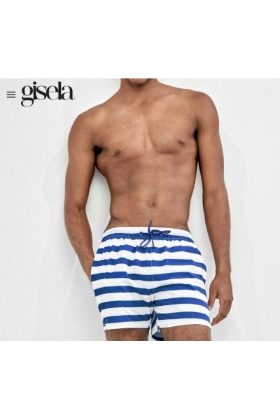 2 30441B GISELA BAÑADOR HOMBRE RAYAS