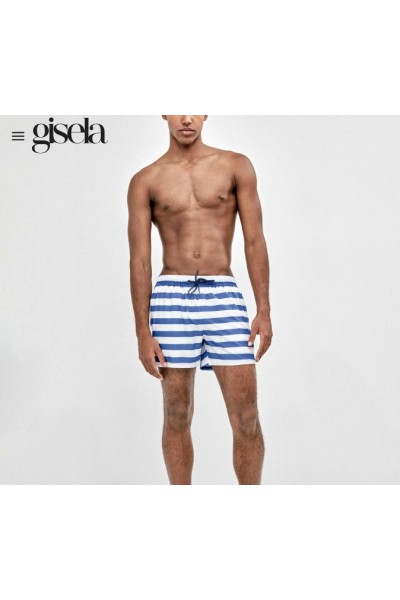 2 30441B GISELA BAÑADOR HOMBRE RAYAS