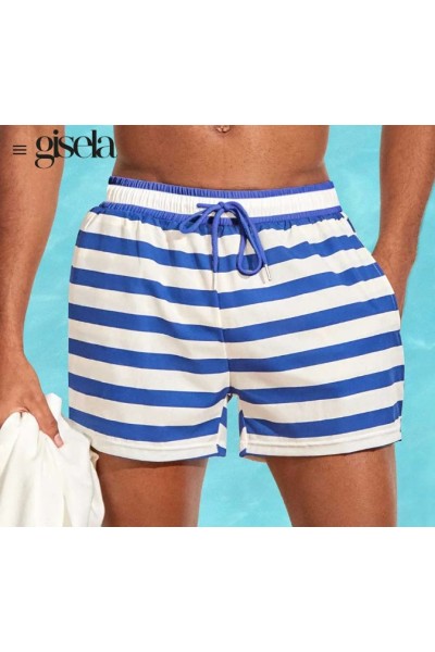 2 30441B GISELA BAÑADOR HOMBRE RAYAS