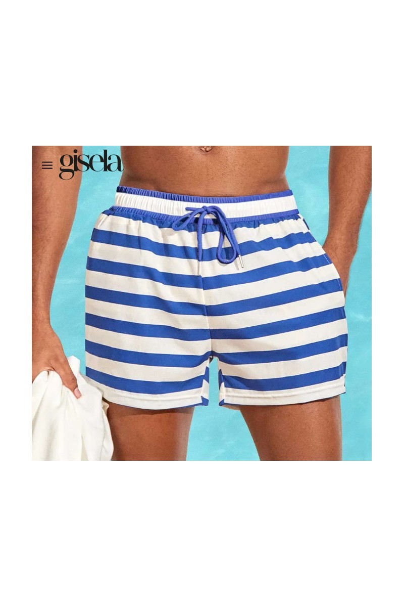 2 30441B GISELA BAÑADOR HOMBRE RAYAS