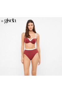 2 30361T B GISELA BIKINI BICOLOR AROS INTEGRADOS