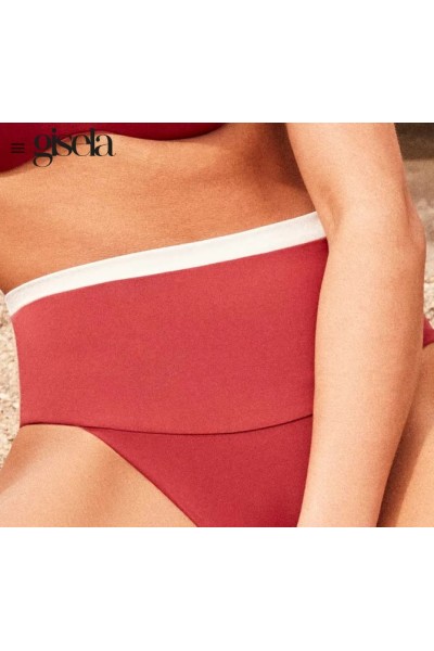 2 30361T B GISELA BIKINI BICOLOR AROS INTEGRADOS