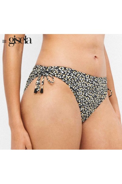 2 30310T B GISELA BIKINI BANDEAU ANIMAL PRINT