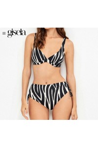 2 30276T C GISELA BIKINI AROS SIN RELLENO CEBRA