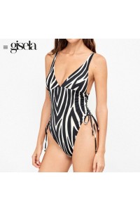 2 30282U GISELA BAÑADOR CEBRA ESCOTADO