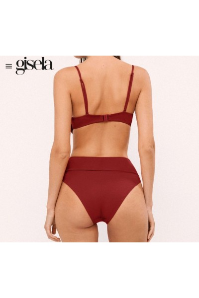 2 30412T B GISELA BIKINI BANDEAU DRAPEADO