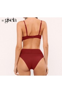 2 30412T B GISELA BIKINI BANDEAU DRAPEADO