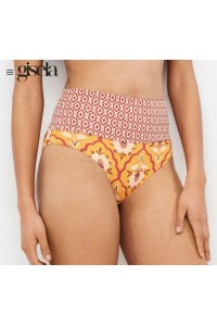 2 30393T C GISELA BIKINI DRAPEADO ESTAMPADO