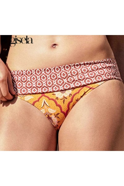 2 30393T C GISELA BIKINI DRAPEADO ESTAMPADO