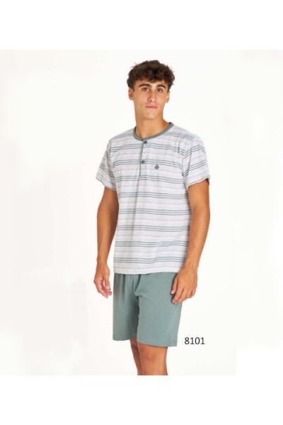 8101 RUIPEREZ PIJAMA HOMBRE RAYAS