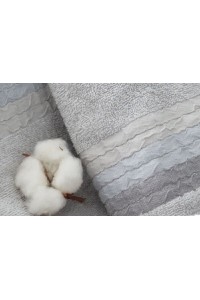 TOX212 BURRITO BLANCO JUEGO TOALLA 3 PZAS