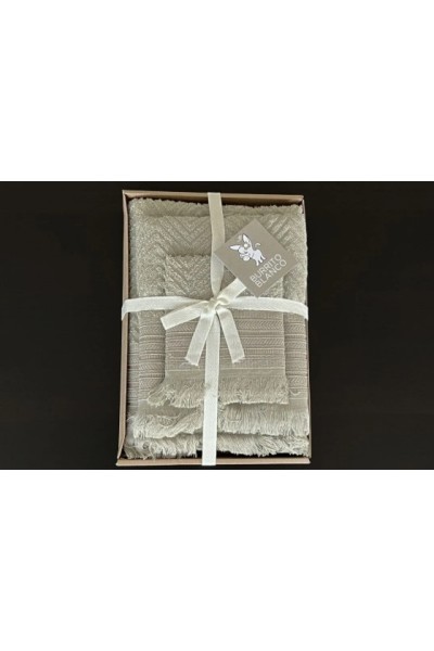 TOX214 BURRITO BLANCO JUEGO TOALLA 3 PZAS