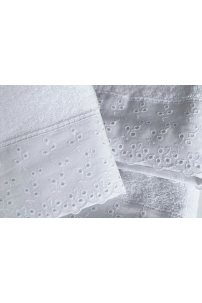 TOX215 BURRITO BLANCO JUEGO TOALLA 3 PZAS