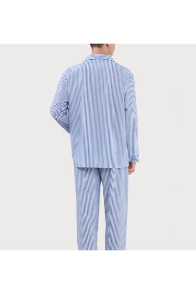1404-39 NOCTURNO 03-07 PIJAMA POPELIN RAYAS