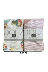 REF 72 DOLZ PACK-4 PAÑOS DE COCINA MICROFIBRA SURTIDOS