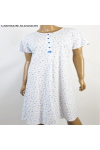 5419 LIN CAMISON MANGA CORTA ESTAMPADO