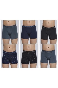 PBN28 DON ALGODON PACK-2 BOXER NIÑO FANTASIA GOMA VISTA