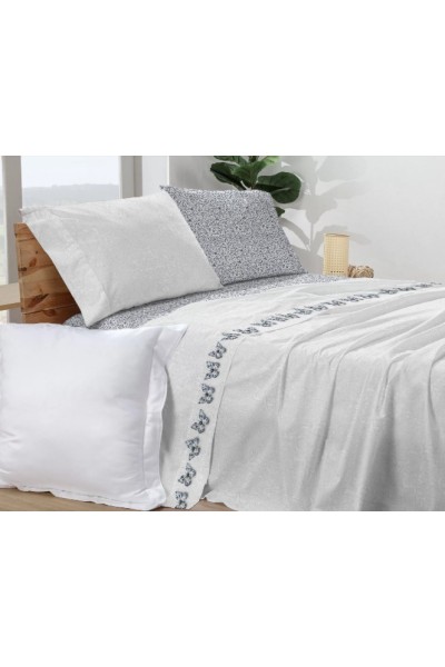 INDIGO 418 MANTEROL 90x190 200+30 JUEGO SABANAS