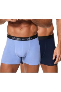 A0C7M ABANDERADO PACK-2 BOXER HOMBRE BAMBU ELASTICO