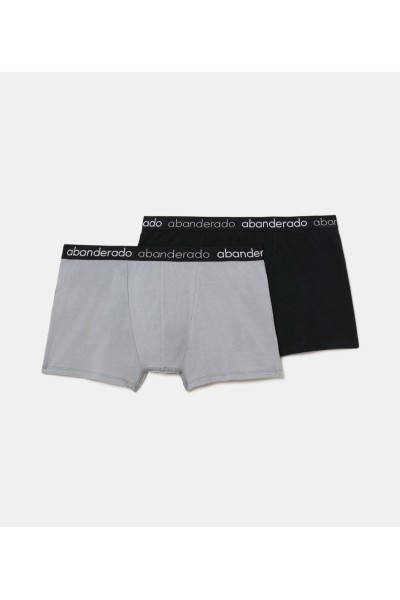 AA596 ABANDERADO PACK-2 BOXER HOMBRE ALGODON ELASTICO