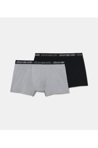AA596 ABANDERADO PACK-2 BOXER HOMBRE ALGODON ELASTICO