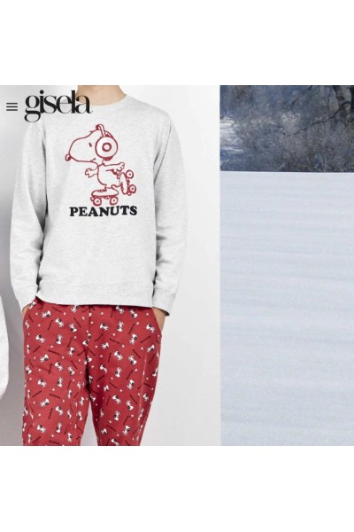 2 20472S GISELA PIJAMA HOMBRE SNOOPY