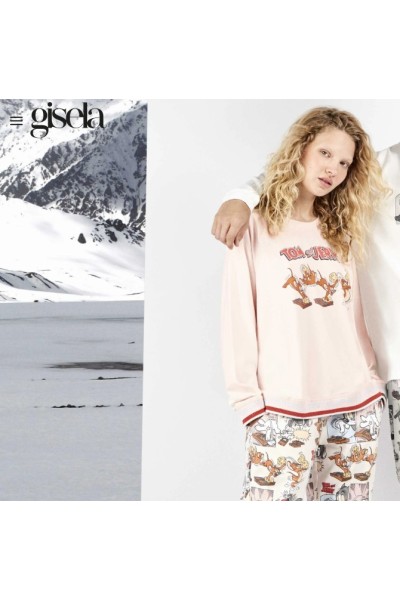 2 20480S GISELA PIJAMA MUJER TOM AND JERRY