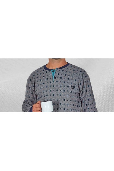 80020 DORMEN M-3XL PIJAMA HOMBRE PUNTO MILANO