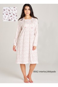 8562 RUIPEREZ 4XL CAMISON MANGA LARGA JARETAS HOJAS