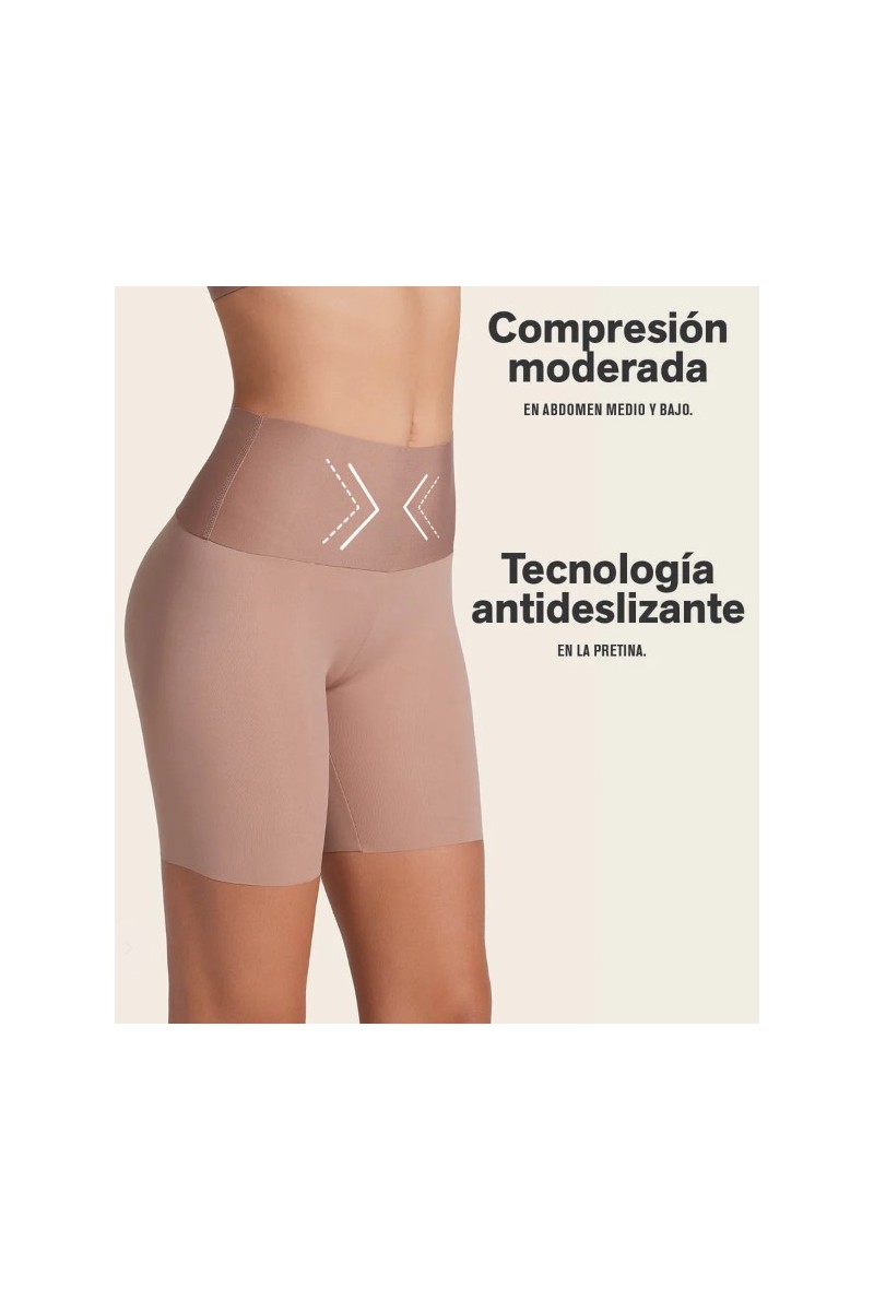 12970 LEONISA SHORT MOLDEADOR ASPECTO INVISIBLE