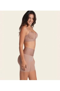 12970 LEONISA SHORT MOLDEADOR ASPECTO INVISIBLE
