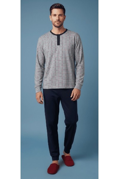 6078 ENTREDOS 3XL-4XL PIJAMA HOMBRE CUADROS
