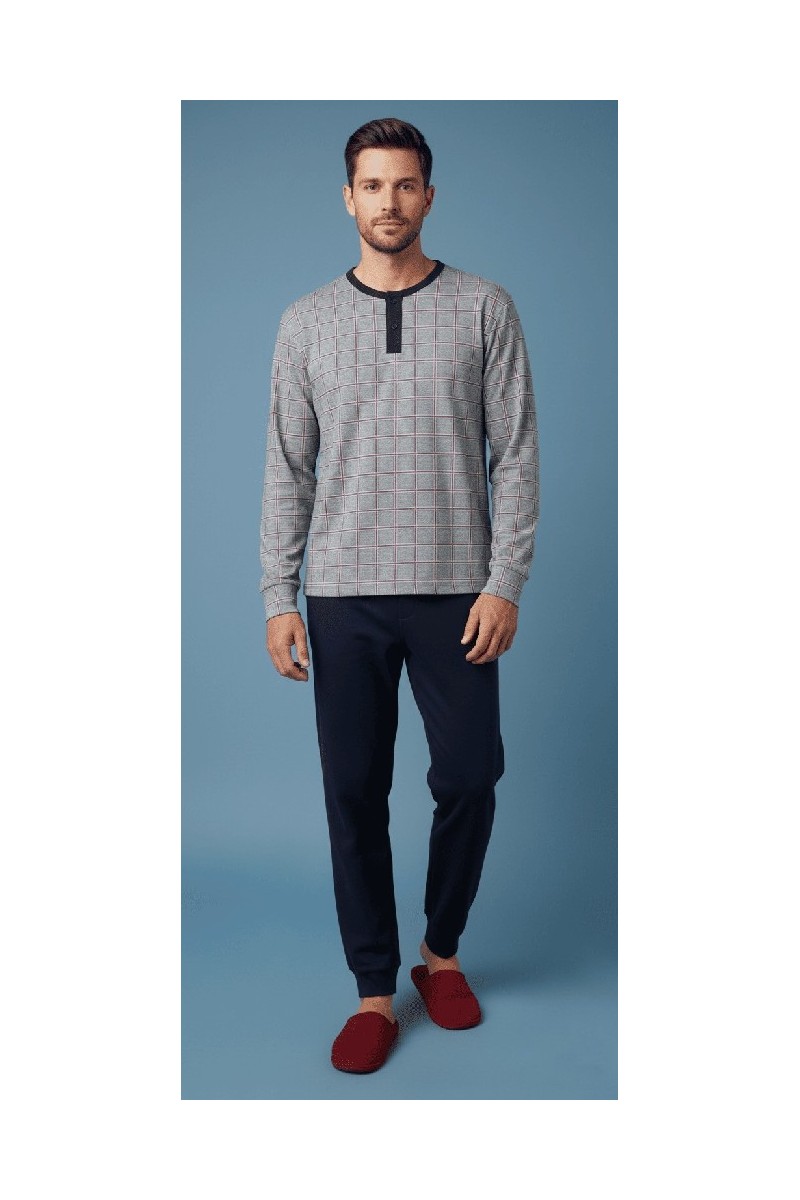 6078 ENTREDOS 3XL-4XL PIJAMA HOMBRE CUADROS