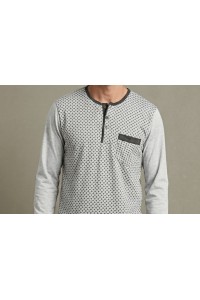 6088 ENTREDOS PIJAMA HOMBRE GEOMÉTRICO