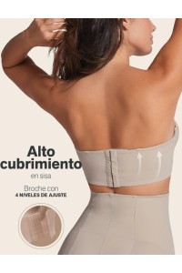 11911 D LEONISA BUSTIER SIN TIRANTA