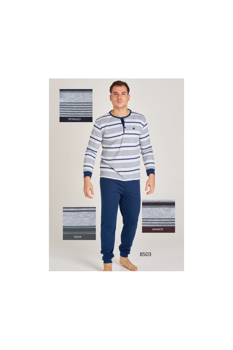 8503 RUIPEREZ 4XL PIJAMA HOMBRE RAYAS