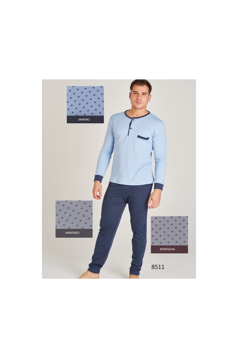 8511 RUIPEREZ M-3XL PIJAMA HOMBRE CIRCULITOS